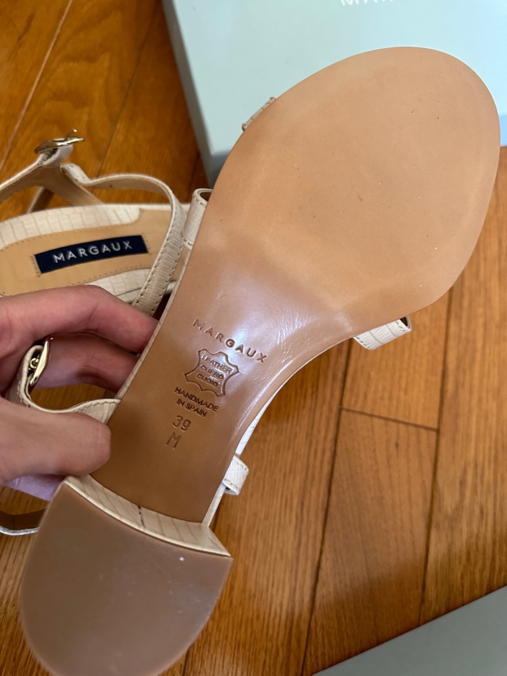 Margaux block heel sandals - Picture 3 of 5